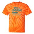 Still Loading Since 1999 Retro Tech Nostalgia Premium Tri-Blend Tie-Dye T-Shirts Orange Tie-Dye