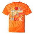 I Love 70's Music Retro Style Nostalgia Cassette 1970s Party Tie-Dye T-Shirts Orange Tie-Dye