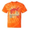 I Love 90's Music Retro Style Nostalgia Cassette 1990s Party Tie-Dye T-Shirts Orange Tie-Dye