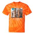 Making Memories In Paris Photo Nostalgia Travel Humor Tie-Dye T-Shirts Orange Tie-Dye