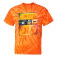 Im This Old Retro 80s 90s VHS Cassette Floppy Disk Nostalgia Tie-Dye T-Shirts Orange Tie-Dye