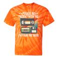 Be Patient With Me I'm From The 1900s Premium Tie-Dye T-Shirts Orange Tie-Dye