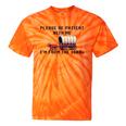 PLEASE BE PATIENT WITH ME I'M FROM THE 1900s 90s Meme Premium Tie-Dye T-Shirts Orange Tie-Dye