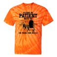 Please Patient I'm From The 1900s Boomer Memes Premium Tie-Dye T-Shirts Orange Tie-Dye