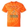 Please Be Patient With Me I'm From The 1900s Cool Gramophone Tie-Dye T-Shirts Orange Tie-Dye