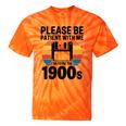 Please Be Patient With Me I'm From The 1900s Floppy Disk Premium Tie-Dye T-Shirts Orange Tie-Dye
