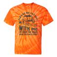 Please Be Patient With Me I'm From The 1900s Funny Train Tie-Dye T-Shirts Orange Tie-Dye
