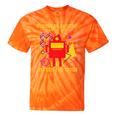 Please Be Patient With Me I'm From The 1900s Gen X Robot Premium Tie-Dye T-Shirts Orange Tie-Dye
