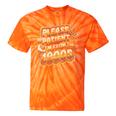 Please Be Patient I'm From The 1900s Groovy Women Premium Tie-Dye T-Shirts Orange Tie-Dye