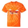 Please Be Patient With Me I'm From The 1900s Halloween Premium Tie-Dye T-Shirts Orange Tie-Dye