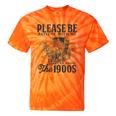 Please Be Patient I'm From The 1900s Horse Drawn Wagon Gifts Tie-Dye T-Shirts Orange Tie-Dye
