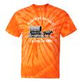 Please Be Patient I'm From The 1900s Oxen And Wagon Premium Tie-Dye T-Shirts Orange Tie-Dye