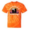 Please Be Patient With Me I'm From The 1900s PC Floppy Disk Premium Tri-Blend Tie-Dye T-Shirts Orange Tie-Dye