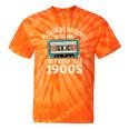 Please Patient I'm From The 1900s Retro Cassette Humor Tie-Dye T-Shirts Orange Tie-Dye