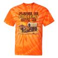 Please Be Patient I'm From The 1900s Retro Pixel Art Tie-Dye T-Shirts Orange Tie-Dye