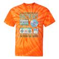 Please Be Patient With Me I'm From The 1900s Retro Vintage Premium Tie-Dye T-Shirts Orange Tie-Dye