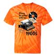 Please Be Patient I'm From The 1900s Sarcastic Joke Premium Tri-Blend Tie-Dye T-Shirts Orange Tie-Dye