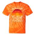 Please Be Patient I'm From The 1900s Sunset Vintage Wagon Premium Tie-Dye T-Shirts Orange Tie-Dye