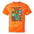 Please Be Patient With Me I'm From The 1900s Vintage 90s Premium Tri-Blend Tie-Dye T-Shirts Orange Tie-Dye