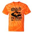 Please Be Patient With Me I'm From The 1900s Vintage Classic Premium Tri-Blend Tie-Dye T-Shirts Orange Tie-Dye