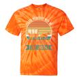 Please Be Patient With Me I'm From The 1900s Vintage Humor Premium Tie-Dye T-Shirts Orange Tie-Dye