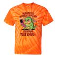 Please Be Patient I'm From The 1900s Vintage Men Women Premium Tri-Blend Tie-Dye T-Shirts Orange Tie-Dye