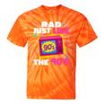 Rad Just Like The 90s 90s Aesthetic Nostalgia 1990s Retro Tie-Dye T-Shirts Orange Tie-Dye