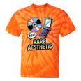 Rare Aesthetic Retro Nostalgia Y2K Vibes Tie-Dye T-Shirts Orange Tie-Dye
