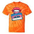 Retro 80s And 90s Cassette Perfect For Nostalgia Tie-Dye T-Shirts Orange Tie-Dye Retro 80s And 90s Cassette Perfect For Nostalgia Tie-Dye T-Shirts Orange Tie-Dye