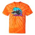 Retro 80s Shark Whale Diving Nostalgia Shark Party Tie-Dye T-Shirts Orange Tie-Dye Retro 80s Shark Whale Diving Nostalgia Shark Party Tie-Dye T-Shirts Orange Tie-Dye