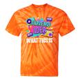 Retro 80s Style 90s Pop Fashion Nostalgia Eighties Music Tie-Dye T-Shirts Orange Tie-Dye