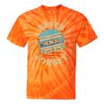 Retro Cassette Never Forget Nostalgia Vintage Tie-Dye T-Shirts Orange Tie-Dye