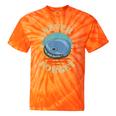 Retro CD Player Never Forget Nostalgia Vintage Tie-Dye T-Shirts Orange Tie-Dye