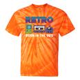 Retro Gaming Nostalgia Tee Perfect For 90s Lovers Premium Tri-Blend Tie-Dye T-Shirts Orange Tie-Dye