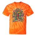 Retro Nostalgia Era Disco Groovy 80s 90s Vintage Aesthetic Tie-Dye T-Shirts Orange Tie-Dye