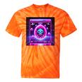 Retro Nostalgia Vaporwave- Error 404 Tie-Dye T-Shirts Orange Tie-Dye