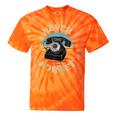 Retro Phone Never Forget Nostalgia Vintage Raglan Baseball Tee Tie-Dye T-Shirts Orange Tie-Dye