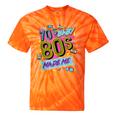 Retro Vintage 70's Baby 80's Made Me Nostalgia Classic Tie-Dye T-Shirts Orange Tie-Dye