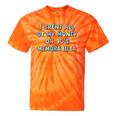 I Spent All My Money On 90's Memorabilia Nostalgia & Retro Premium Tri-Blend Tie-Dye T-Shirts Orange Tie-Dye