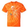 Stuck In The 80S Music Tee Walkman Cassette Nostalgia Tie-Dye T-Shirts Orange Tie-Dye
