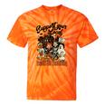 Support Your Local Trick Or Treaters Retro Spooky Nostalgia Tie-Dye T-Shirts Orange Tie-Dye