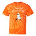 I Used To Be Somebody Nostalgia Halloween Spooky Season Tie-Dye T-Shirts Orange Tie-Dye