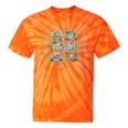 Vibey Nostalgia & Retro Charm Tie-Dye T-Shirts Orange Tie-Dye