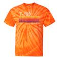 Video Cassette Tape VHS 80s 90s Nostalgia Costume Tie-Dye T-Shirts Orange Tie-Dye