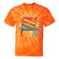 Vintage 1970 Retro Cassette Tape 70s Born Nostalgia Birthday Tie-Dye T-Shirts Orange Tie-Dye