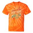 Vintage 1980 Retro Badge Decade Nostalgia Graphic Emblem Premium Tri-Blend Tie-Dye T-Shirts Orange Tie-Dye Vintage 1980 Retro Badge Decade Nostalgia Graphic Emblem Premium Tri-Blend Tie-Dye T-Shirts Orange Tie-Dye