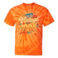 Vintage 1995 Retro Classic 90s Nostalgia Throwback Vibe Premium Tri-Blend Tie-Dye T-Shirts Orange Tie-Dye