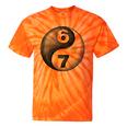 Vintage 6 7 Sketch Yin Yang Namaste Six Seven Nostalgia Tie-Dye T-Shirts Orange Tie-Dye Vintage 6 7 Sketch Yin Yang Namaste Six Seven Nostalgia Tie-Dye T-Shirts Orange Tie-Dye