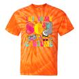 Vintage 80s Vibes Costume Nostalgia 1980s Fashion Cassette Tie-Dye T-Shirts Orange Tie-Dye