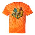 Vintage Board Game Art – Tabletop Nostalgia Tie-Dye T-Shirts Orange Tie-Dye